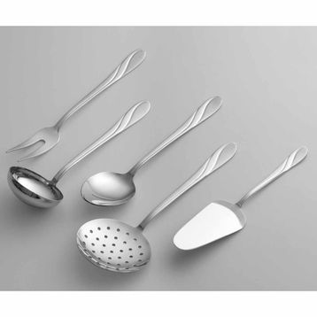 Nehir Safir Sade 5 Parça Servis Takımı