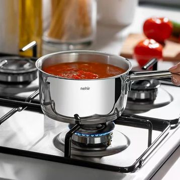 Nehir Silver 12 CM Kapaksız Çelik Sosluk