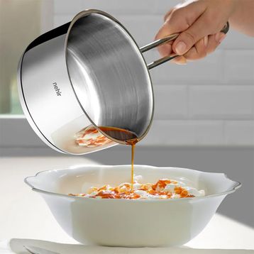 Nehir Silver 14 CM Kapaksız Çelik Sosluk