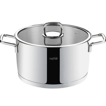 Nehir Silver Trend 18 cm Derin Tencere