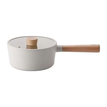 Neoflam D-NEOF218 Fika Cam Kapaklı Alüminyum Döküm 18 cm Sos Tenceresi