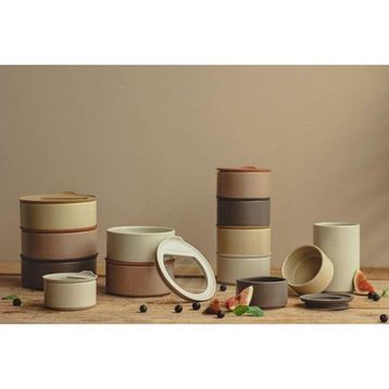 Neoflam D-NEONE065-03 Fika One 650 ml Pembe Seramik Saklama Kabı