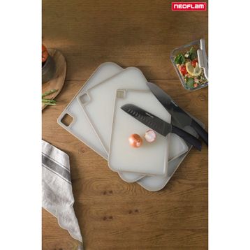 Neoflam Fika 3 Parça Bej Kesme Tahtası