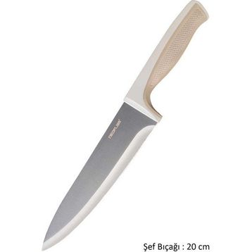Neoflam Fika Bej Microban 20 cm Şef Bıçağı