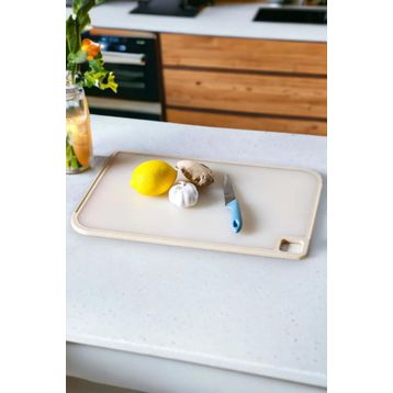 Neoflam Fika Büyük 305x445x9 mm Bej Kesme Tahtası