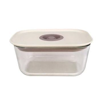Neoflam Fika Clik Dikdörtgen 470 ml Bej Saklama Kabı
