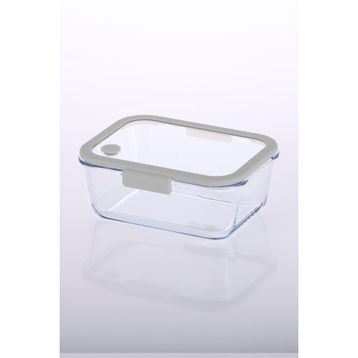 Neoflam Fika Glace Vakumlu Cam 1900 ml Gri Saklama Kabı