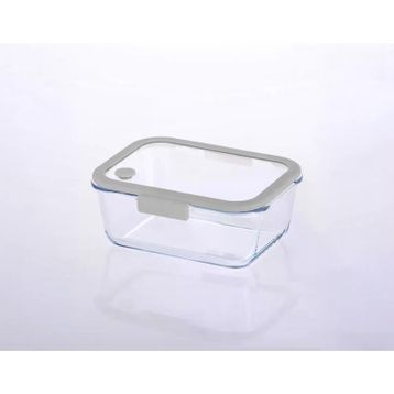 Neoflam Fika Glace Vakumlu Cam 1900 ml Gri Saklama Kabı