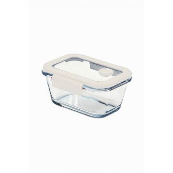 Neoflam Fika Glace Vakumlu Cam 460 ml Bej Saklama Kabı