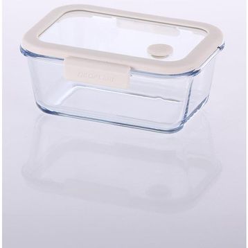 Neoflam Fika Glace Vakumlu Cam 800 ml Bej Saklama Kabı