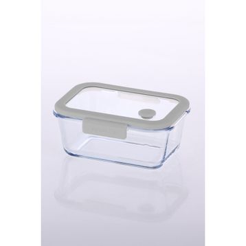 Neoflam Fika Glace Vakumlu Cam 800 ml Gri Saklama Kabı