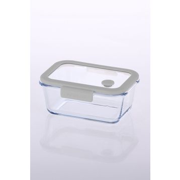 Neoflam Fika Glace Vakumlu Cam 800 ml Gri Saklama Kabı
