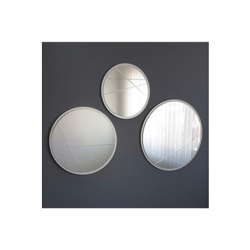 Neostill 60-50-40 cm Yuvarlak 3 Parça Modern Ayna