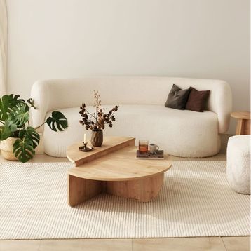 Neostill Podium Safir Meşe Orta Sehpa