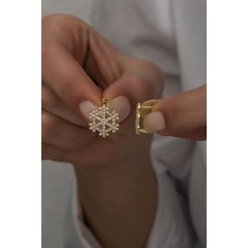 Nereze 925 Ayar Kartanesi Kadın Gümüş Küpe