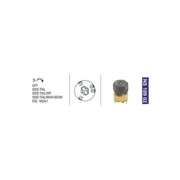 Nesan NS10902 Kornalı Far Anahtarı