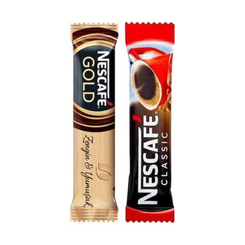 Nescafe Gold 2 gr 100 Adet + Classic 2 gr 200 Adet