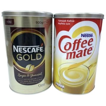 Nescafe Gold 900 gr Ve 2000 gr Nestle Coffee Mate