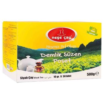 Neşe Çay Demlik 50 Adet Süzen Poşet Çay