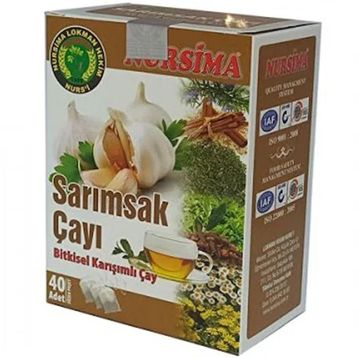 Neşe Natural 40 Adet Süzen Poşetli Sarımsak Bitki Çayı
