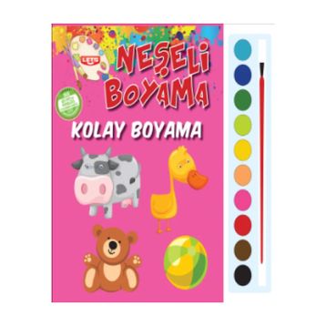 Neşeli Boyama Kolay Boyama - Parıltı Komisyon