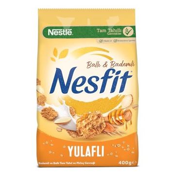 Nesfit 400 gr Ballı Bademli Mısır Gevreği