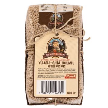 Nesibe Hatun 500 gr Yulaflı Chia Tohumlu Kuskus