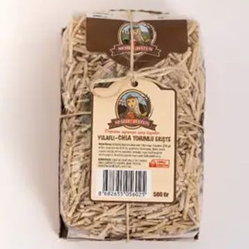 Nesibe Hatun Yulaflı Chia Tohumlu 500 gr El Yapımı Erişte