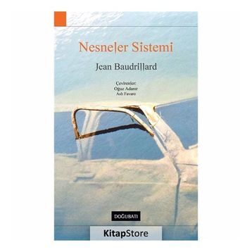 NESNELER SISTEMI - JEAN BAUDRILLARD