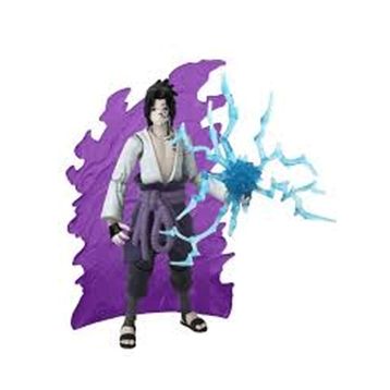 Nessi World 16 cm Bandai Anime Heroes Naruto Sasuke Uchiha Figür ve Aksesuar Seti