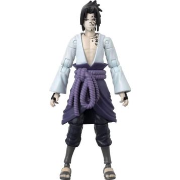 Nessi World 16 cm Bandai Anime Heroes Naruto Sasuke Uchiha Figür ve Aksesuar Seti