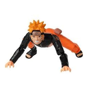 Nessi World 16 cm Bandai Naruto Anime Heroes Naruto Uzumaki Figür ve Aksesuar Seti
