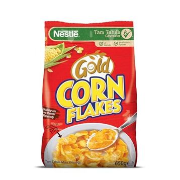 Nestle 650 gr Gold Corn Flakes Tam Tahıllı Mısır Gevreği