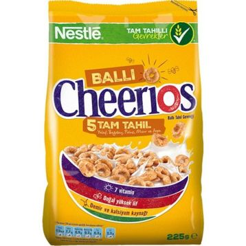 Nestle Cheerios Ballı 5 Tam Tahıllı 225 gr Kahvaltılık Gevrek