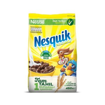 Nestle Nesquik 500 gr Çikolatalı Buğday ve Mısır Gevreği