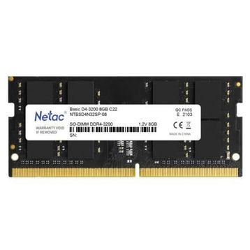 Netac NTBSD4N32SP-08 Basic NTB 8GB 3200Mhz DDR4 RAM Bellek
