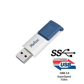 Netac U182 64GB USB3.0 NT03U182N-064G-30BL Bellek