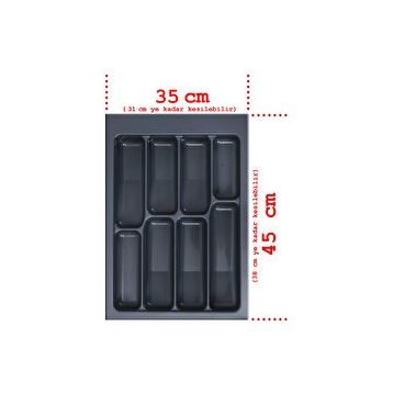 Netaks 35x45 cm Çekmece İçi Kaşıklık