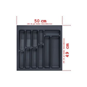 Netaks 50x49 cm Çekmece İçi Kaşıklık