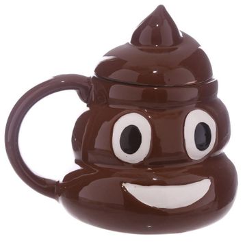 Netavantaj Poo Kaka Emoji Şekilli 3d Kupa