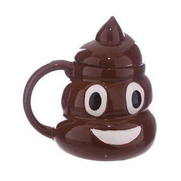Netavantaj Poo Kaka Emoji Şekilli 3d Kupa