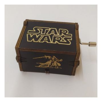 Netavantaj Star Wars Ahşap Çevirmeli Müzik Kutusu