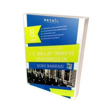 Netbil 8.Sınıf Sıra Arkadaşım TC İnkılap Tarihi Soru Bankası - kollektif