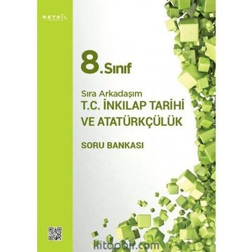Netbil 8.Sınıf Sıra Arkadaşım TC İnkılap Tarihi Soru Bankası - kollektif
