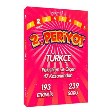 Netbil Yayınları - 2. Sınıf Türkçe Periyot