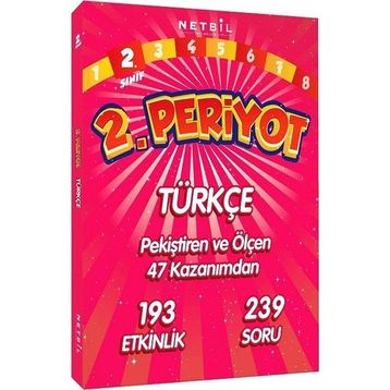 Netbil Yayınları - 2. Sınıf Türkçe Periyot