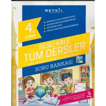 Netbil Yayınları 4.Sınıf Tüm Dersler Soru Bankası