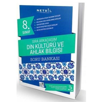 Netbil Yayınları 8. Sınıf Din Kültürü Ve Ahlak Bilgisi Sıra Arkadaşım Soru Bankası