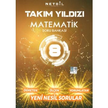 Netbil Yayınları 8. Sınıf Matematik Takım Yıldızı Soru Bankası