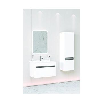 Netdeko Beyaz Duenos 75 cm Banyo Dolabı